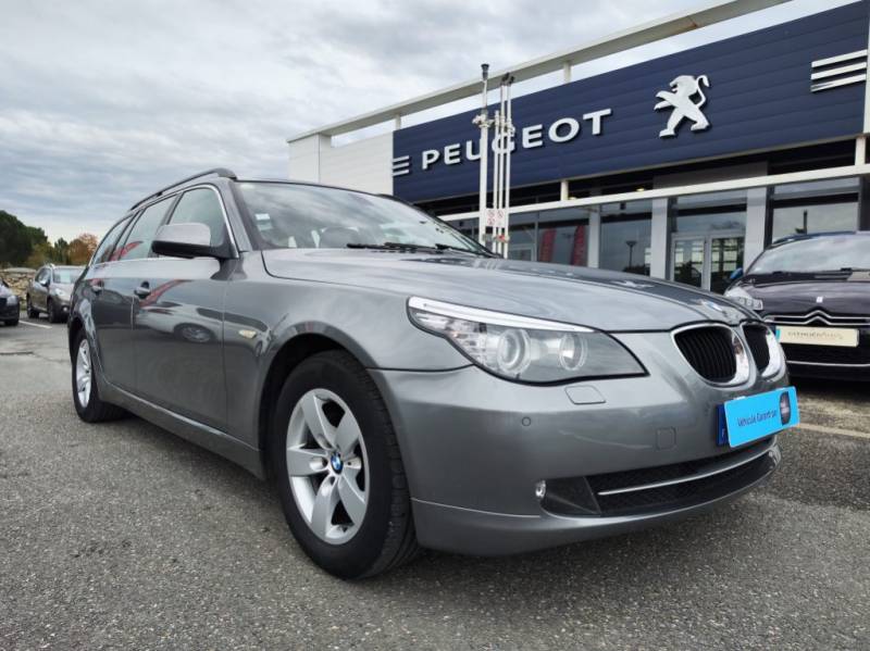 BMW SERIE 5 520D 177CH TOURING EXELLIS BVM6 D'OCCASION A LACANAU PROCHE DU PORGE
