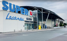 SUPER U: grande distribution alimentaire situé a lacanau ville